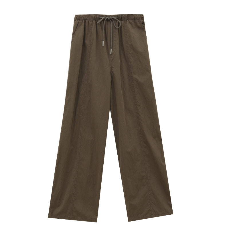 Drawstring Outdoor Casual Lazy Style Pants