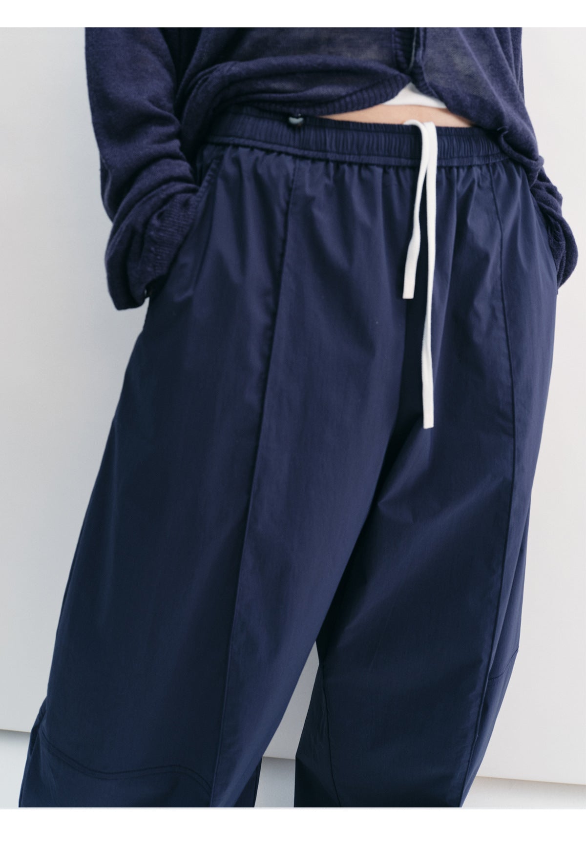 Light Athletic Pants Elastic Drawstring Pants