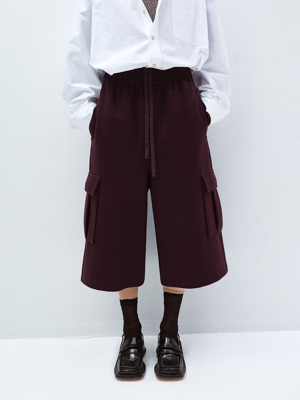 Air Cotton Cargo Sweat Shorts