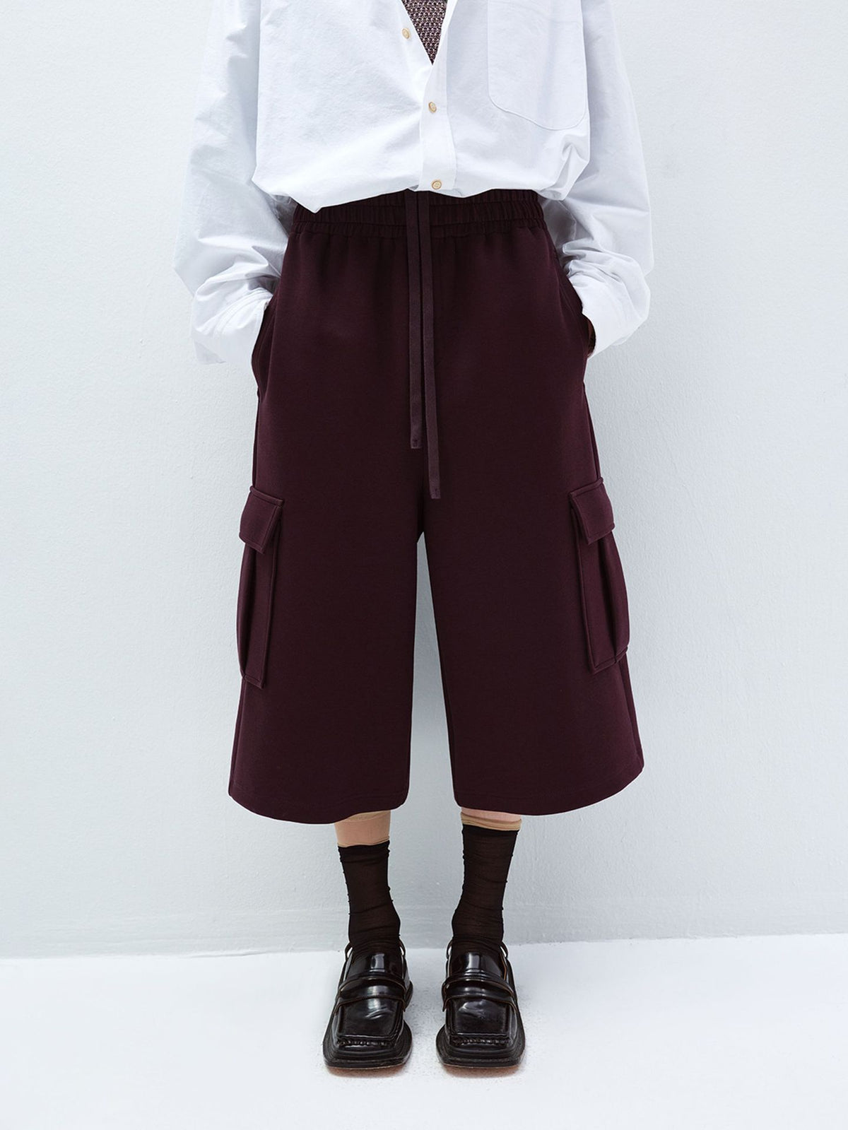 Air Cotton Cargo Sweat Shorts