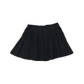Elastic High Waist Pleated Mini Skirt