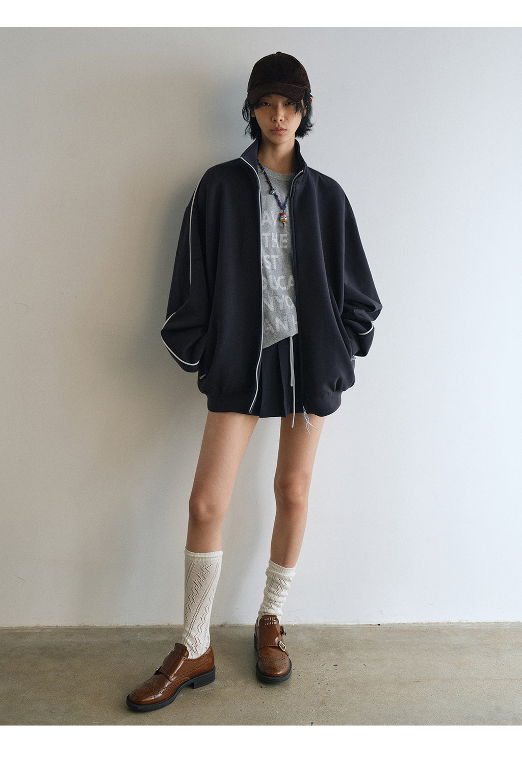 Classic Versatile Pleated Mini Skirt