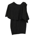 Detachable Shawl Knit Slim Top