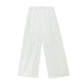 Elastic Waist Barrel Wide Leg Pants