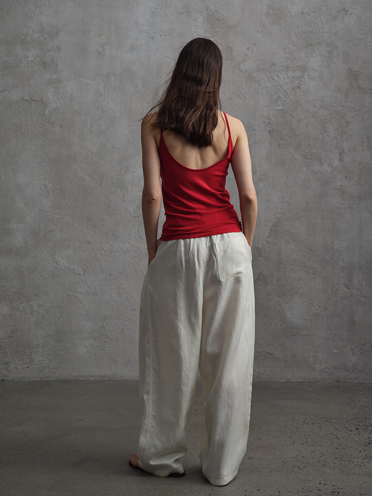 Ribbed Knit Camisole Tank Top