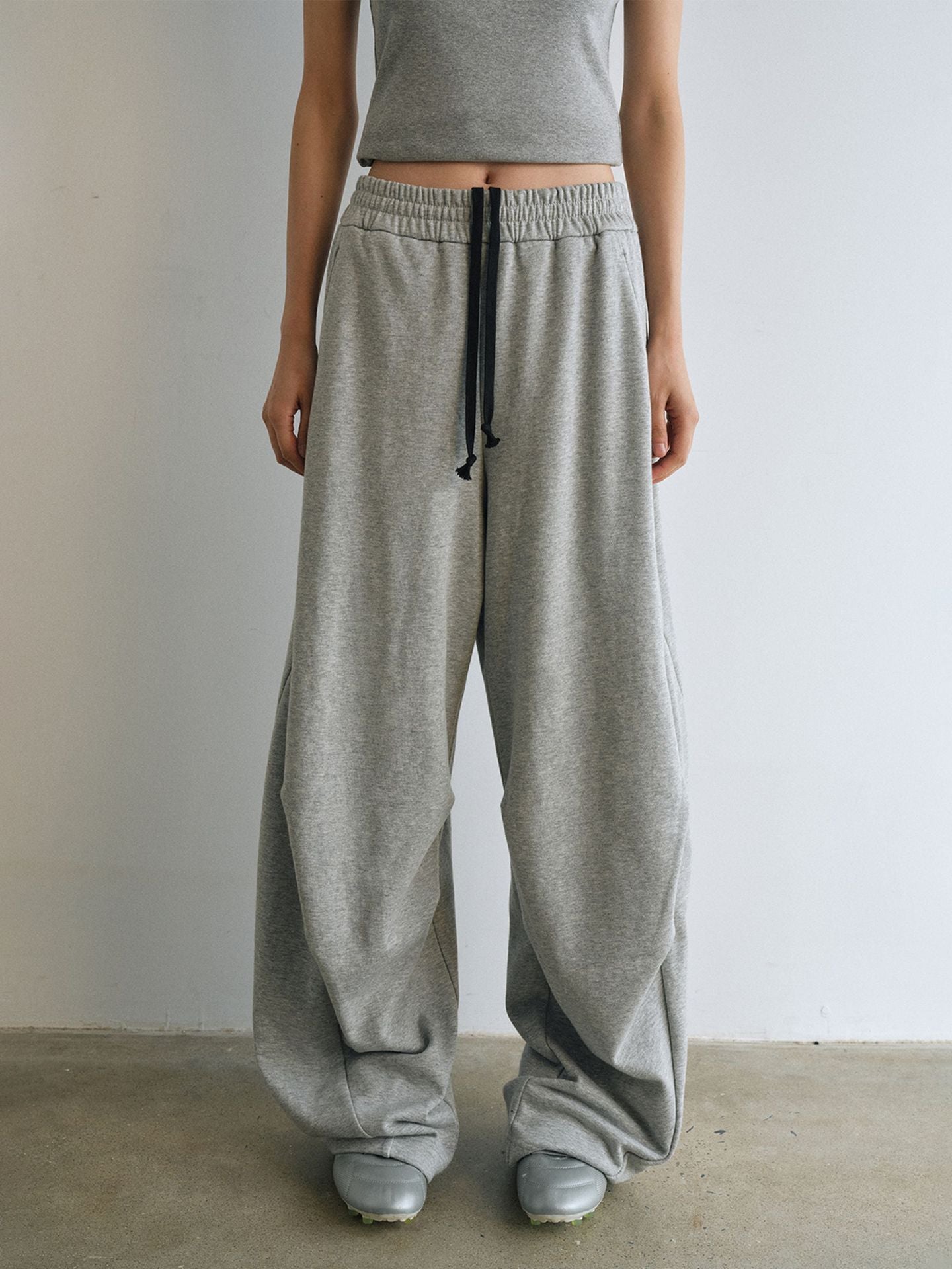 Drawstrings Low-Waist Casual Sweatpants