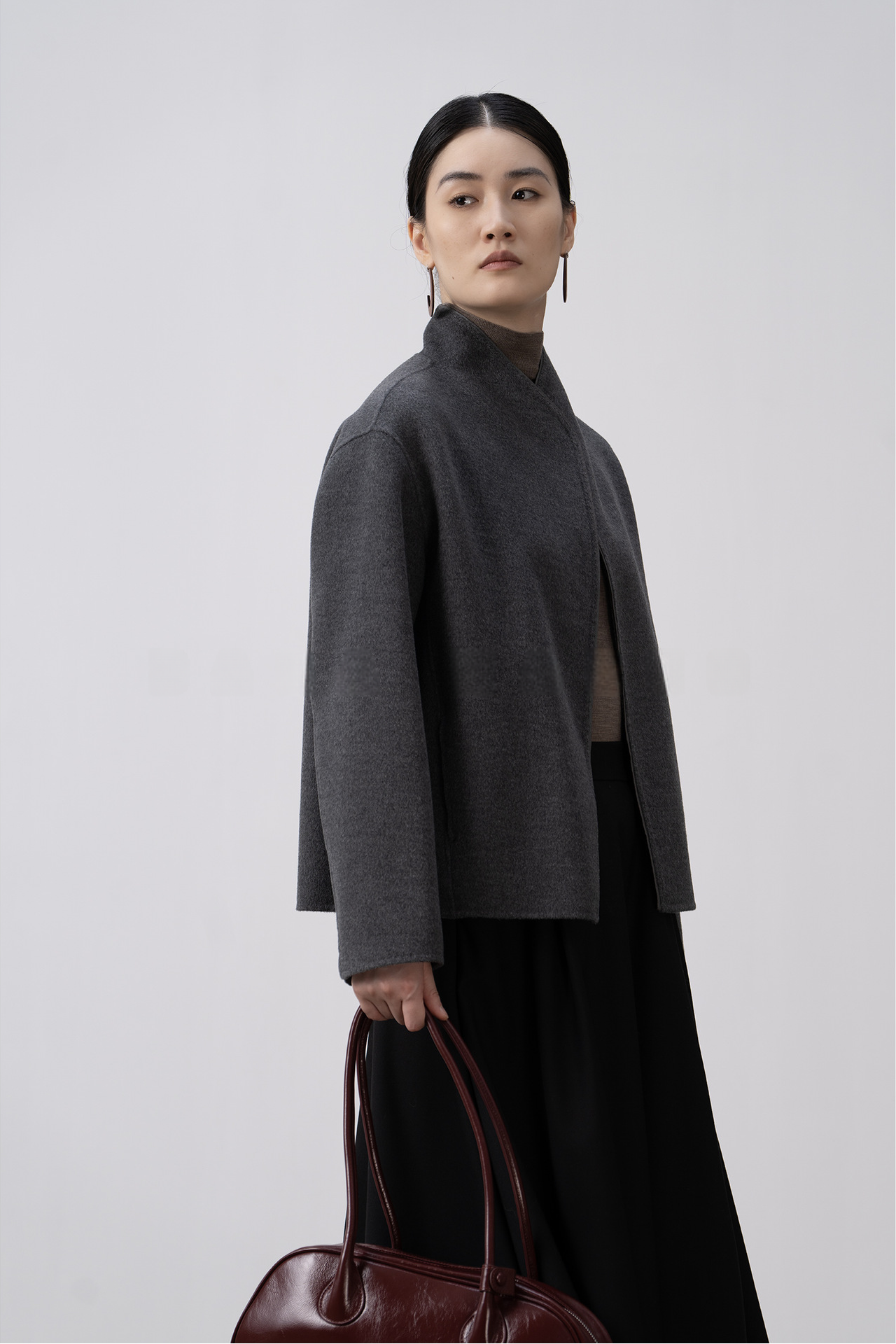 Lightweight Double-sided Merino Wool & Cashmere Jacket