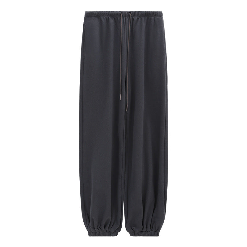 Relaxed Straight-Leg Sweatpants