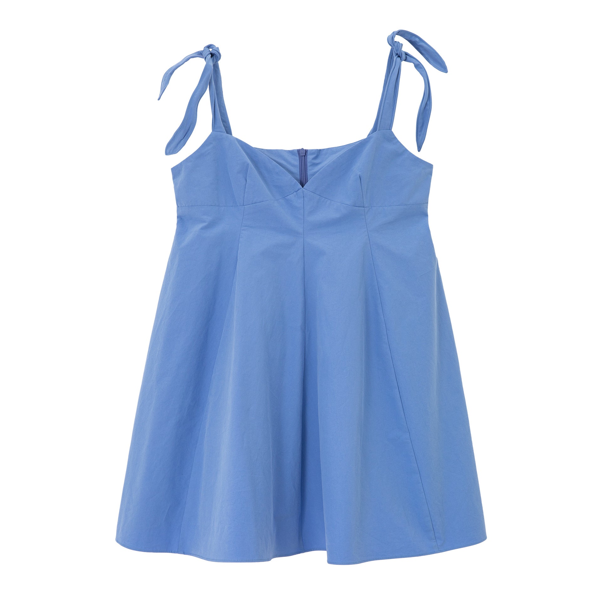 Adjustable Sweetheart Neck Cotton Dress Top