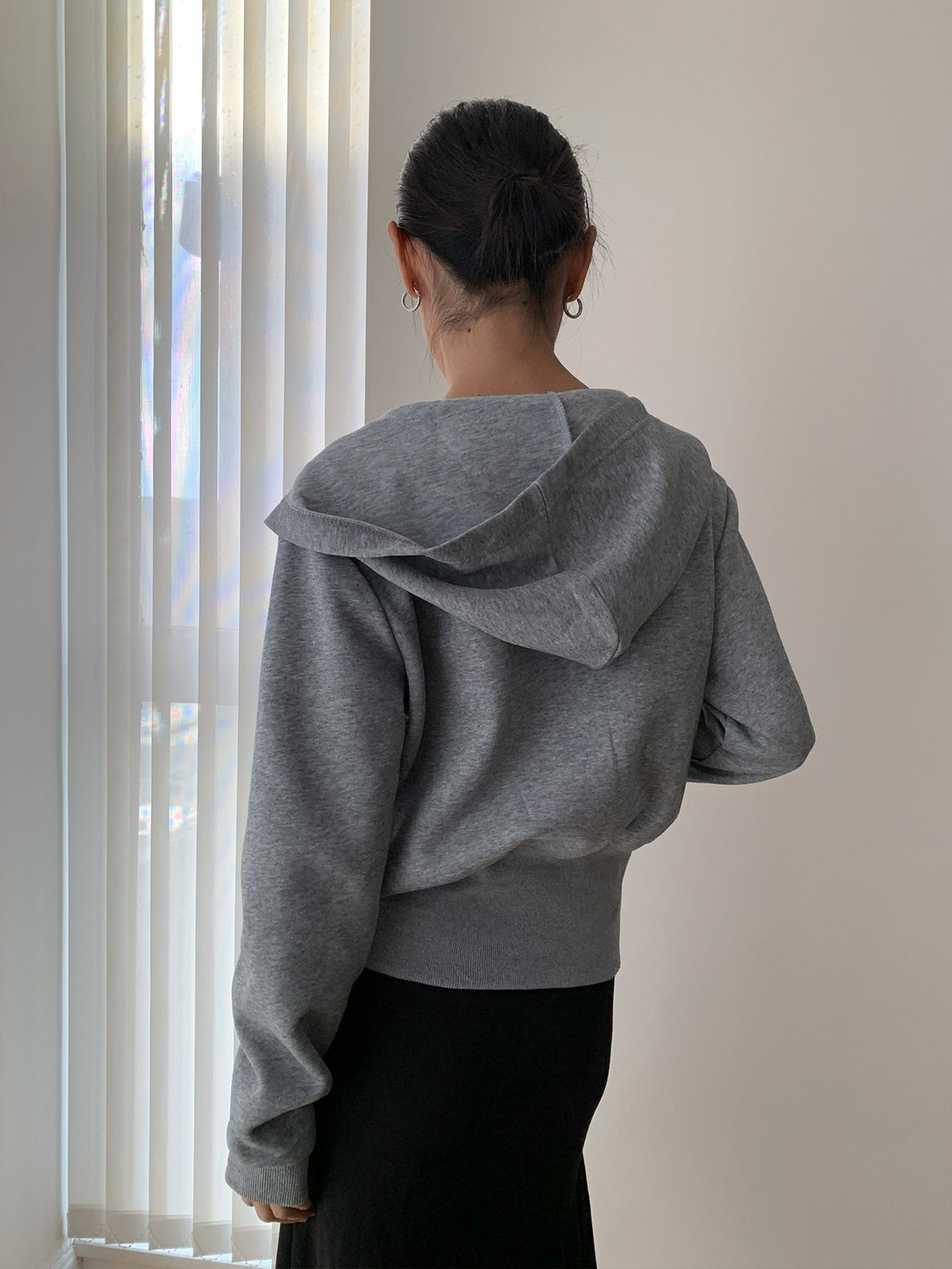 Soft Fleece Zip-Up Hoodie