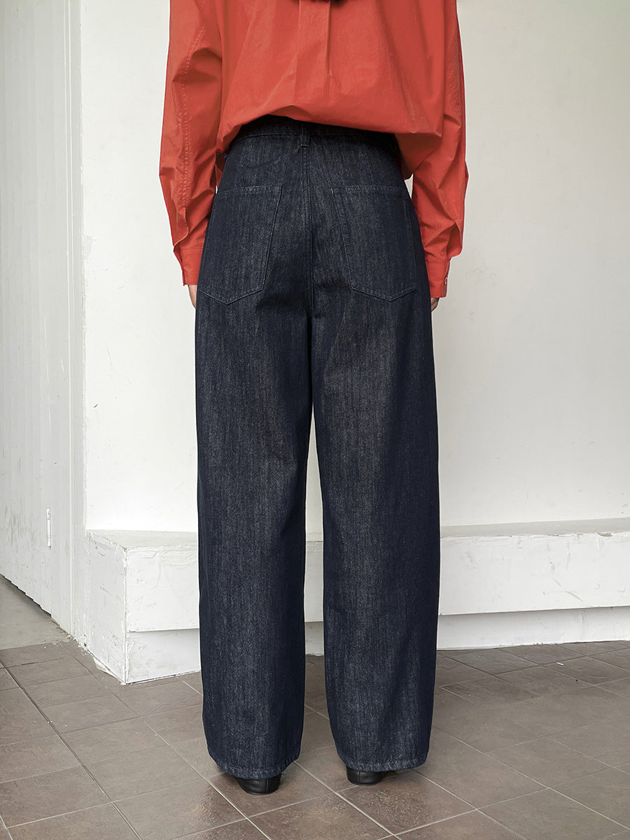 Straight Leg High Waisted Jeans