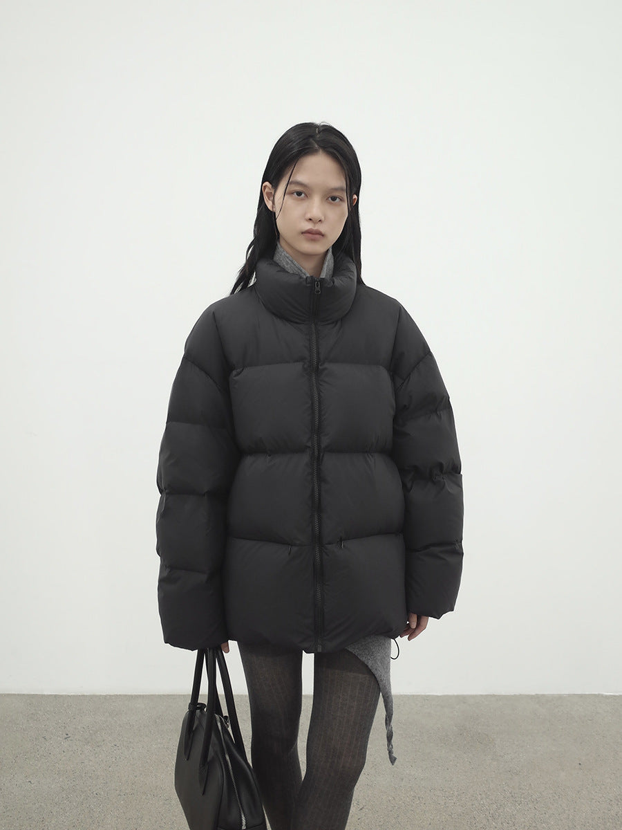 90 White Duck Down Warm Puffer Jacket