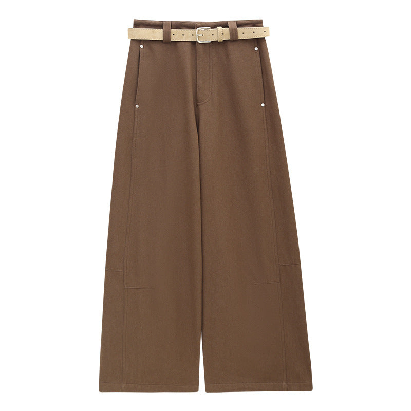 High Waist Wide Leg Utility Pants