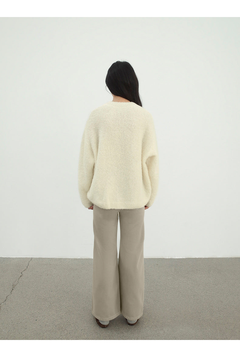 Washed High-Waist Supermodel Flared Jeans