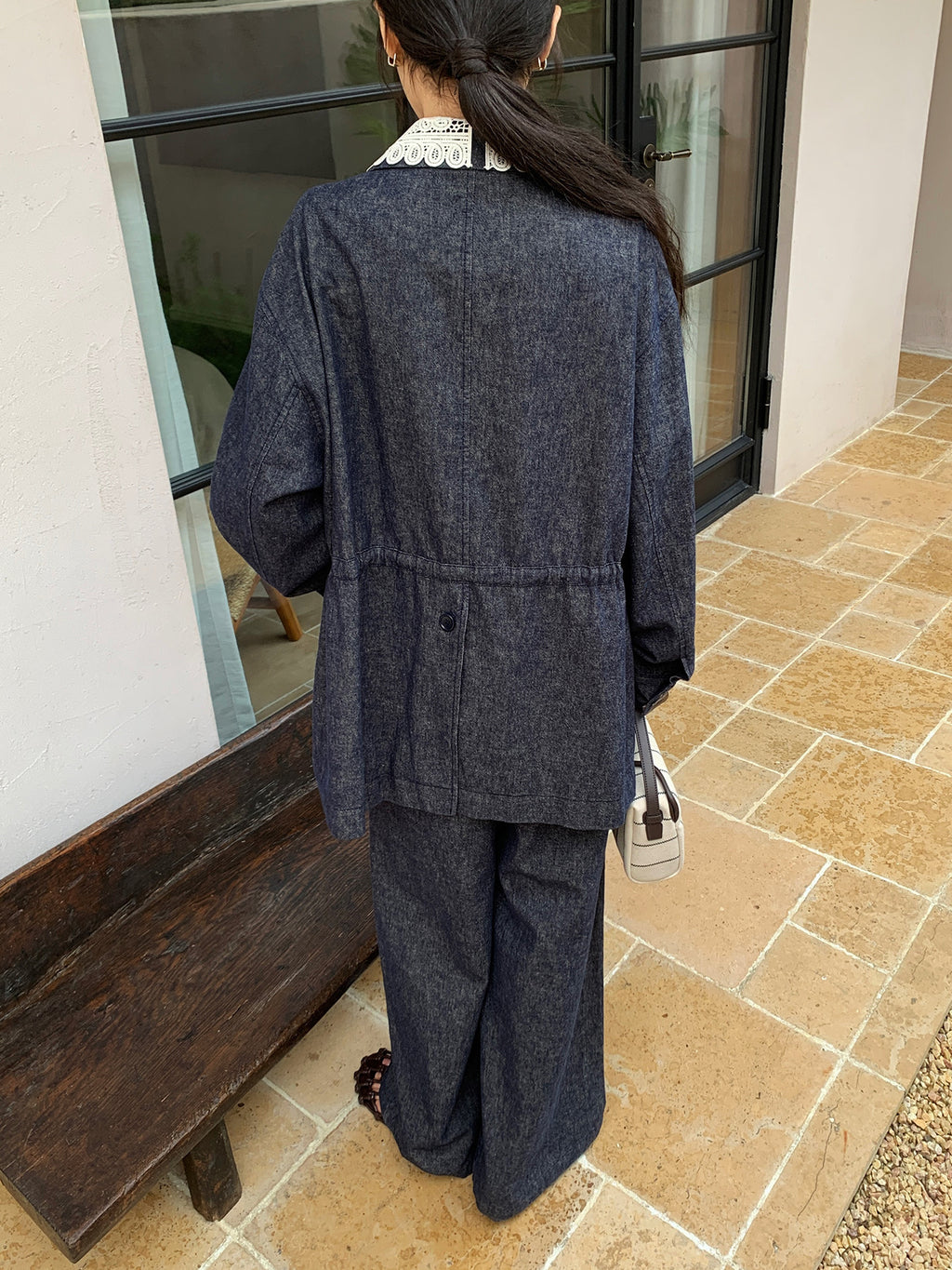 Linen Straight-Leg Loose Pants