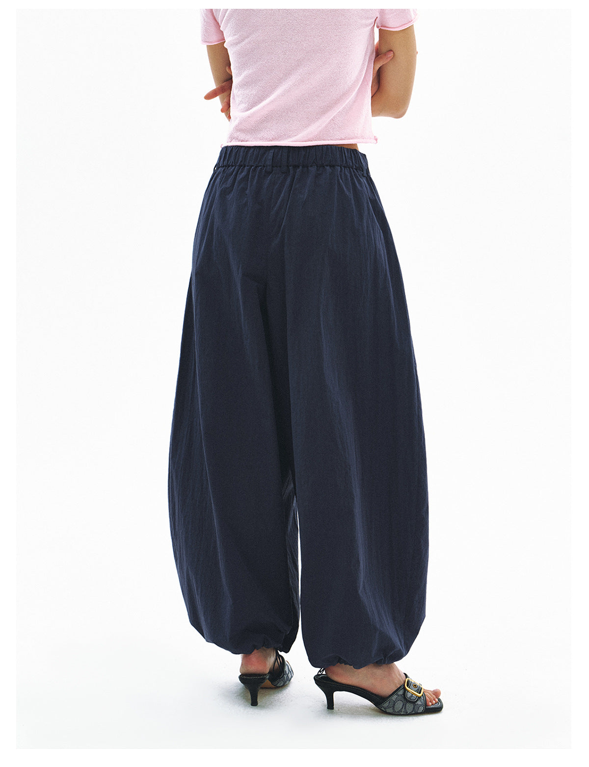 Super Baggy High-Waisted Parachute Pants