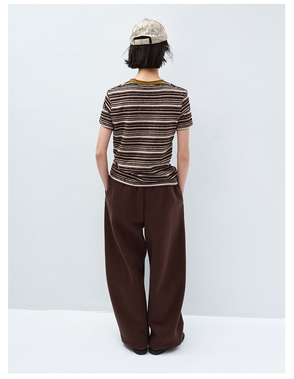 Thick Fleece Elastic Waist Sweatpants