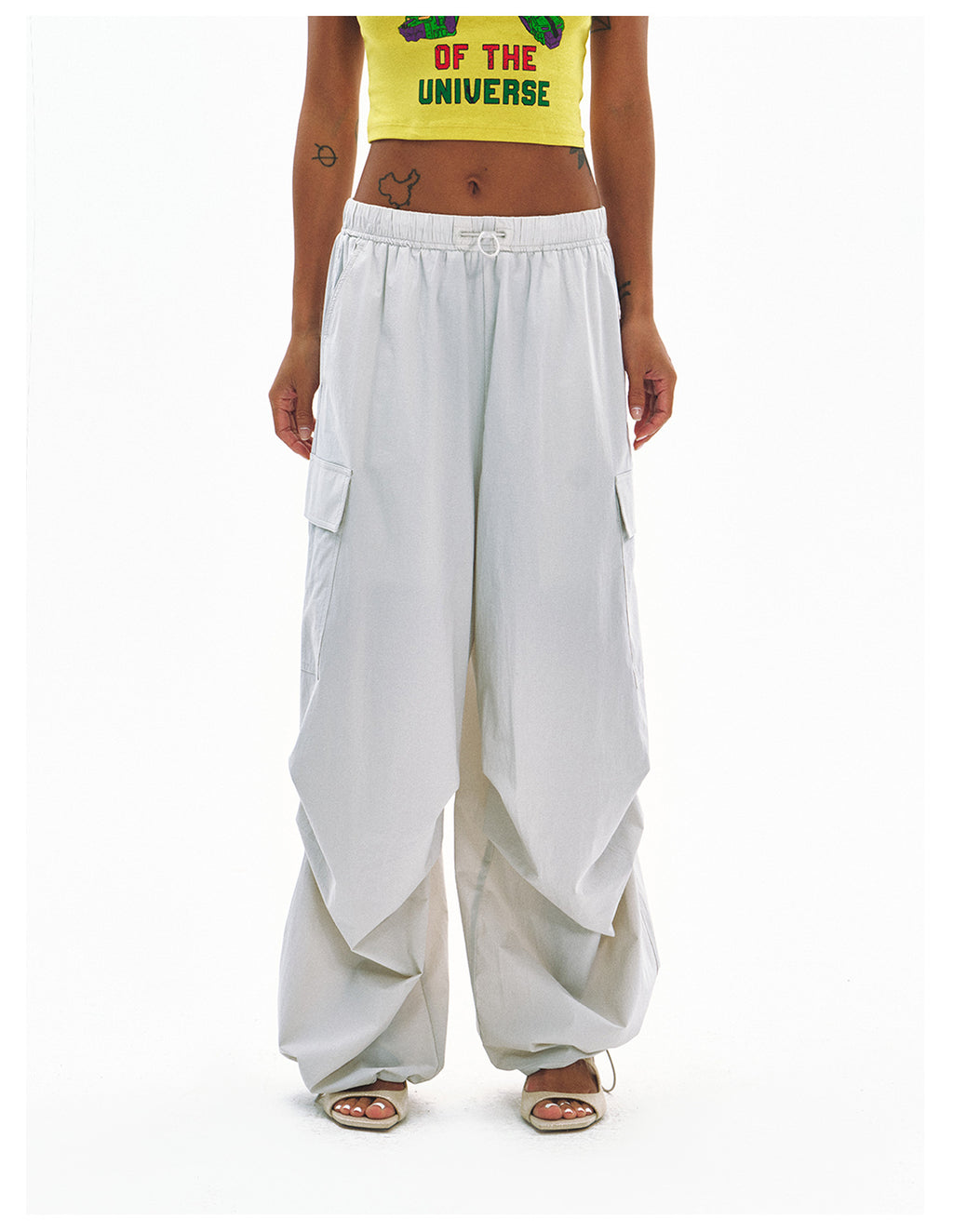 Cooling Sporty Elastic Waist Casual Pants