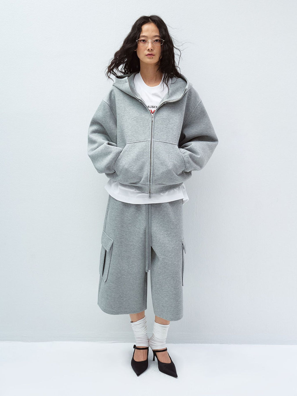 Air Cotton Cargo Sweat Shorts