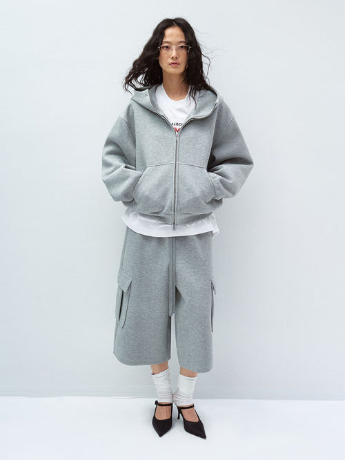 Air Cotton Cargo Sweat Shorts