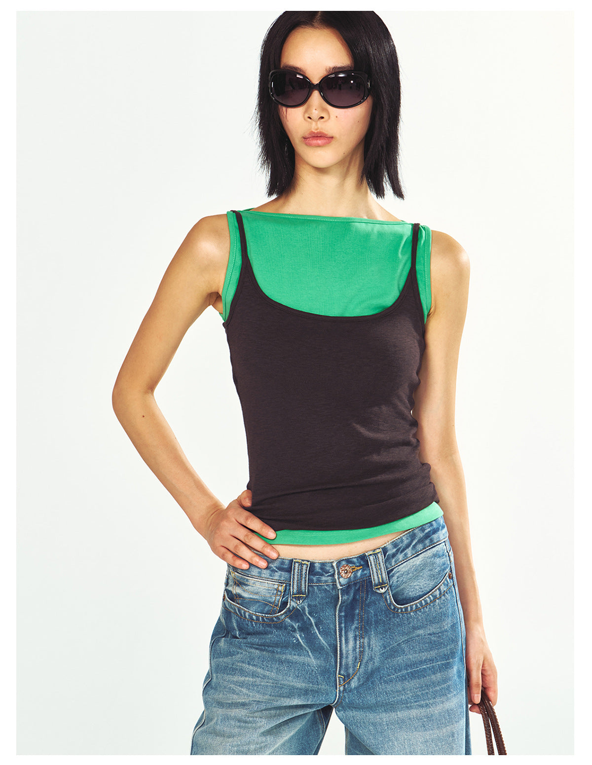 Slim Fit U-Neck Tank Top