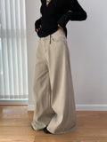 Wide-leg Baggy Casual Jeans