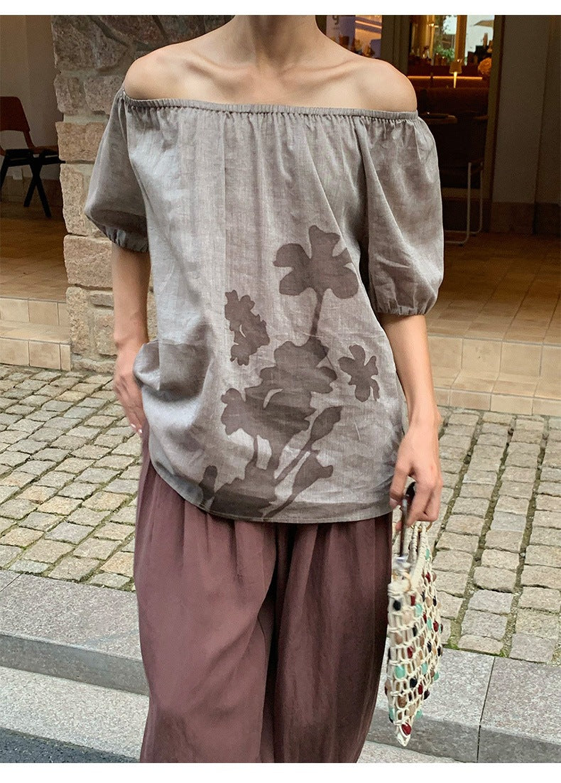 Lyocell High-Waist Pleated Casual Drawstring Lantern Pants