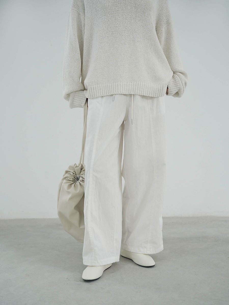 Drawstring Outdoor Casual Lazy Style Pants