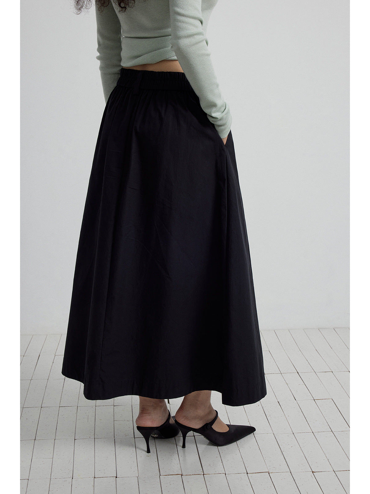 Folding Umbrella Skirt with Pockets