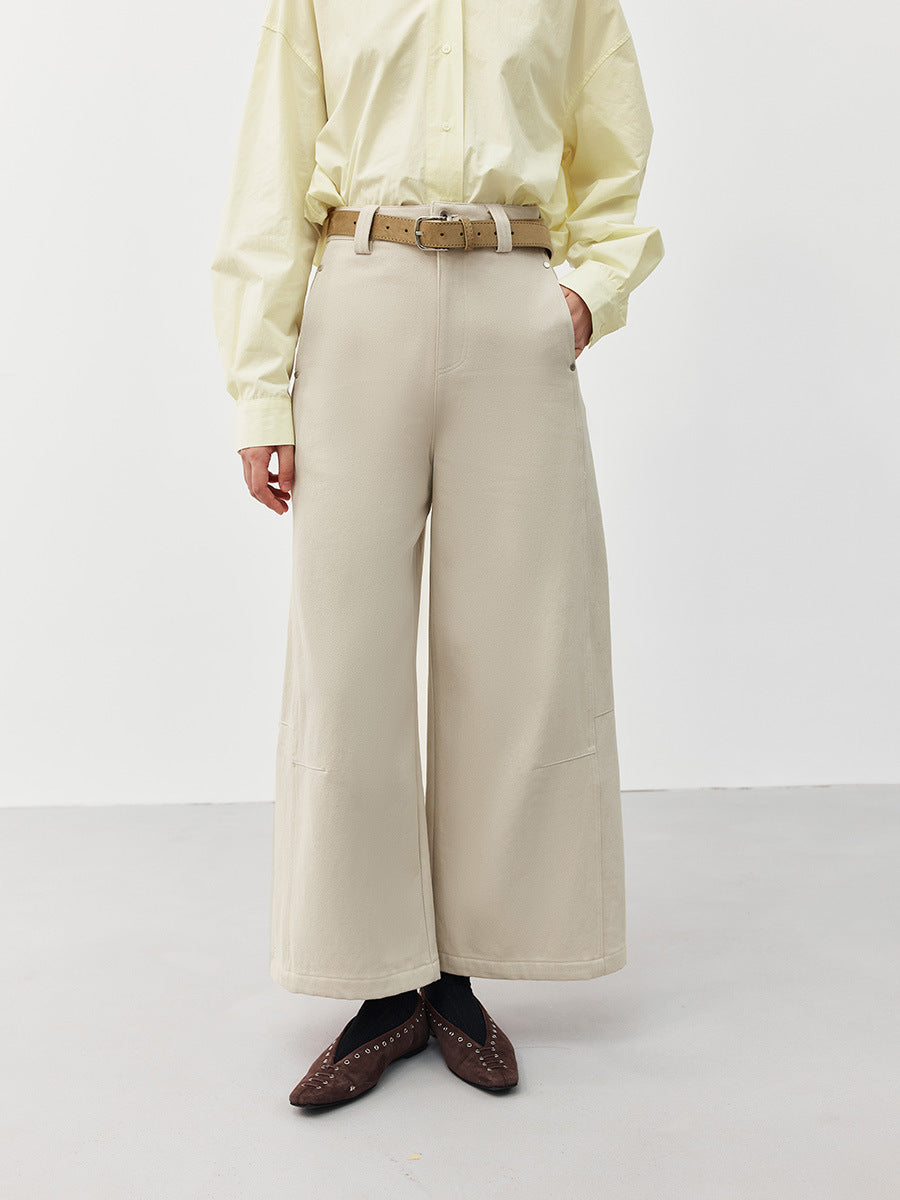 High Waist Wide Leg Utility Pants