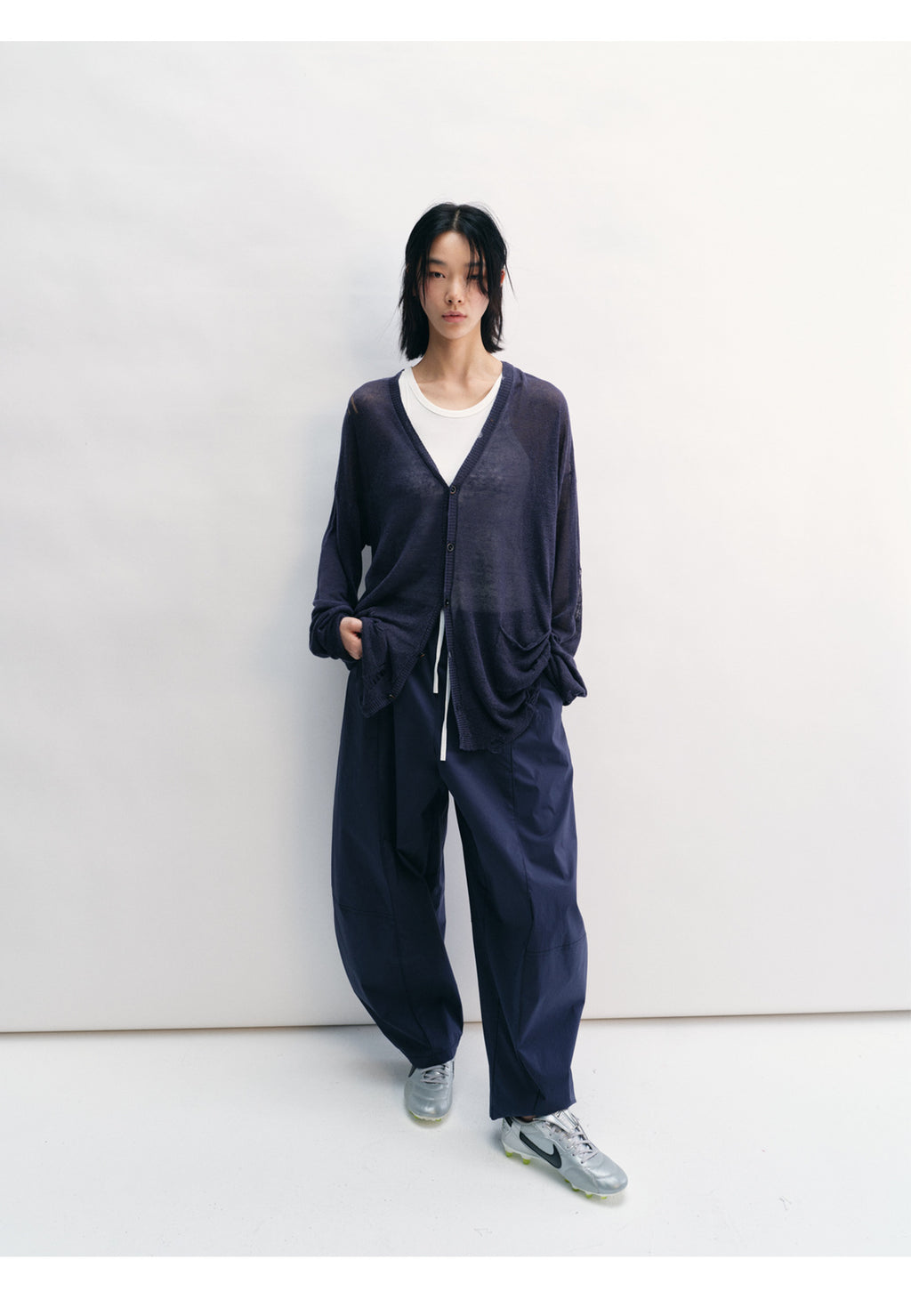 Light Athletic Pants Elastic Drawstring Pants