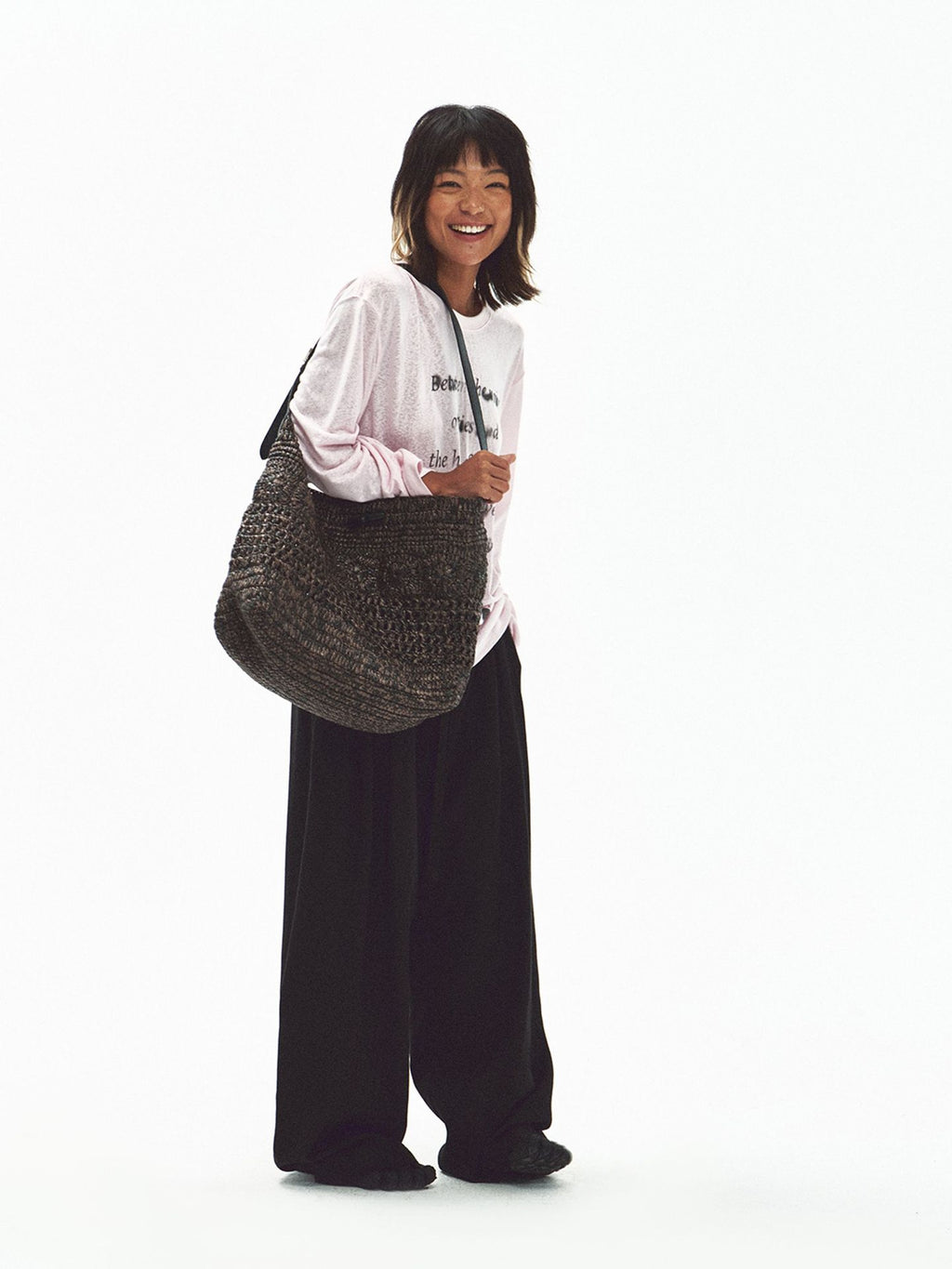 Comfortable Drape Drawstring Elastic Waist Casual Pants