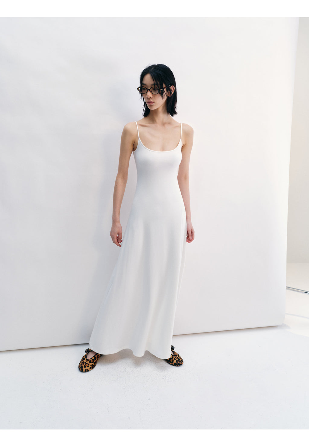 Casual Square Neck Cami Dress