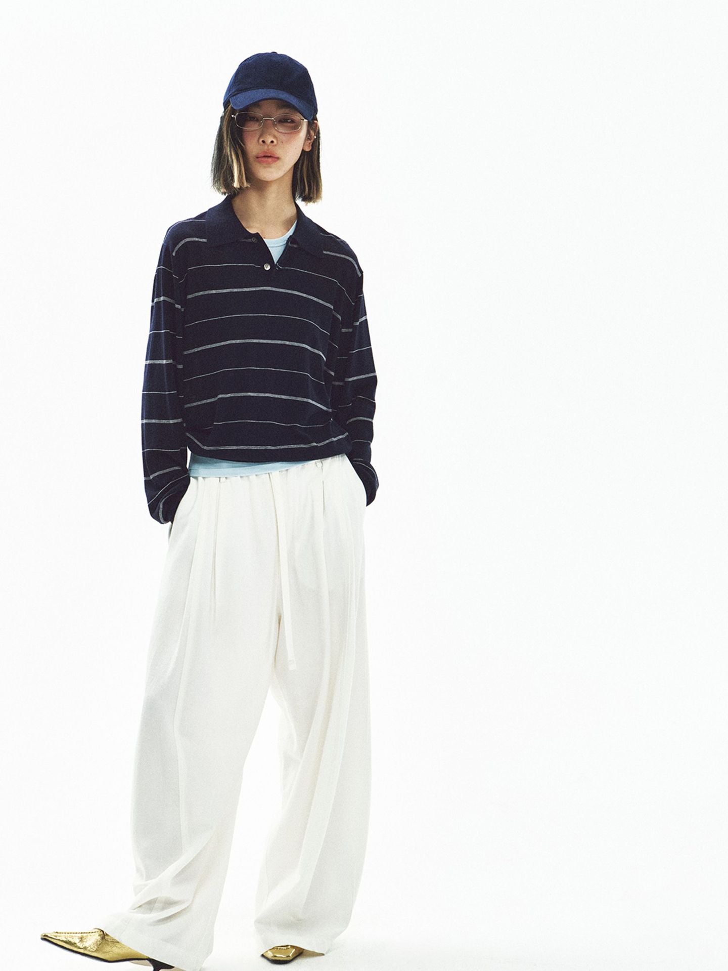 Comfortable Drape Drawstring Elastic Waist Casual Pants