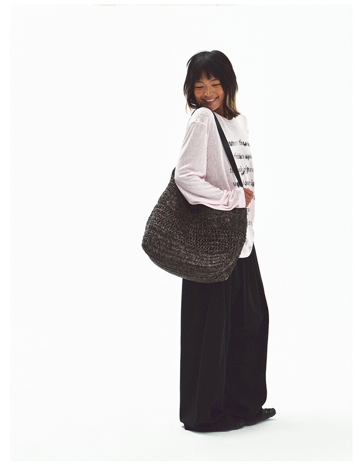 Comfortable Drape Drawstring Elastic Waist Casual Pants