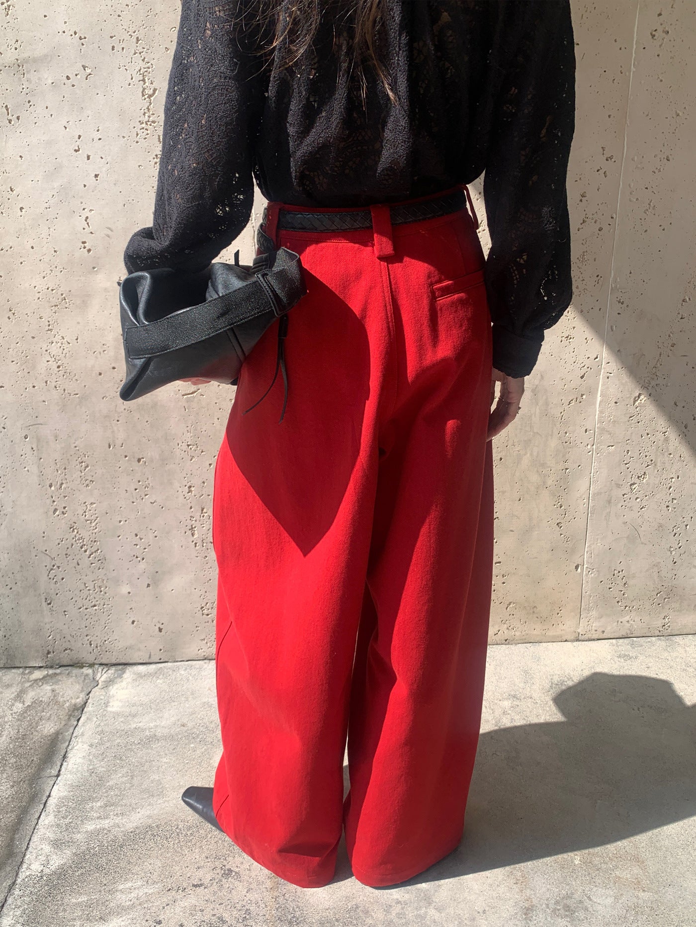 Wide-Leg Loose Long Baggy Pants
