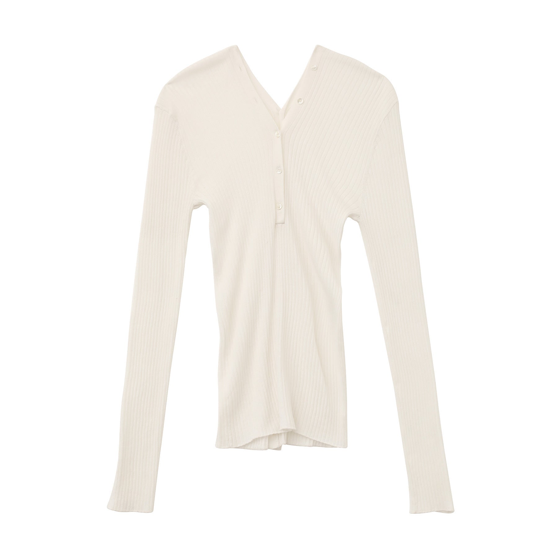V-neck Knit Shirt