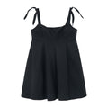 Adjustable Sweetheart Neck Cotton Dress Top