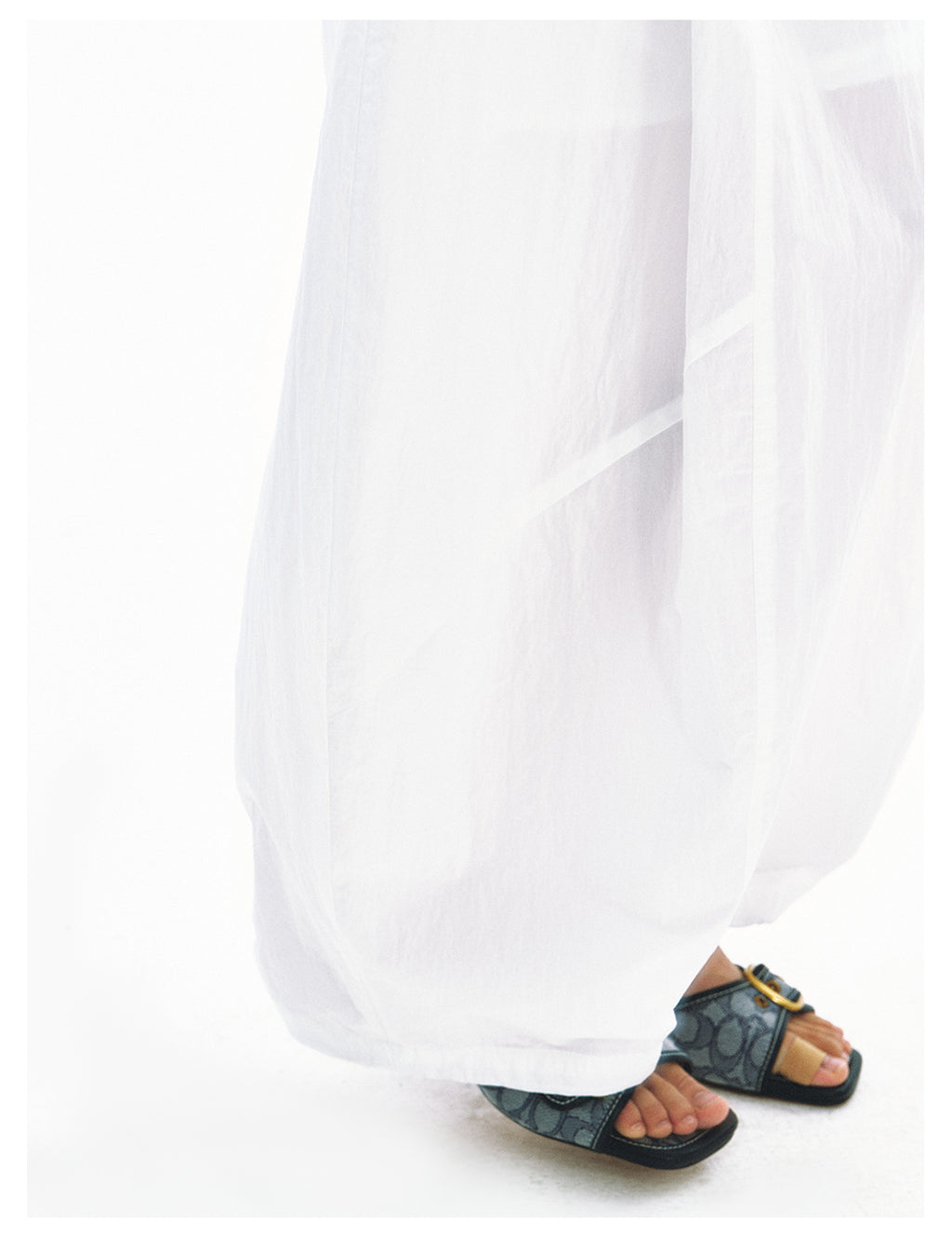 Super Baggy High-Waisted Parachute Pants