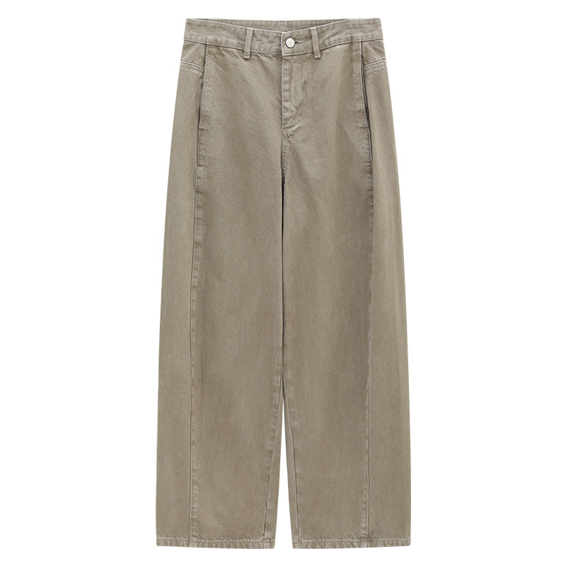 Relaxed Straight Leg Jeans