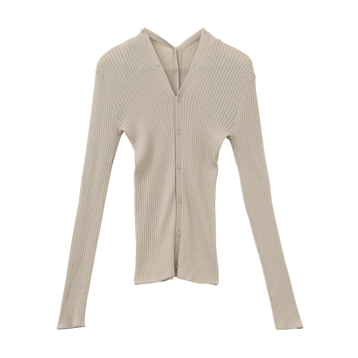 V-neck Knit Shirt