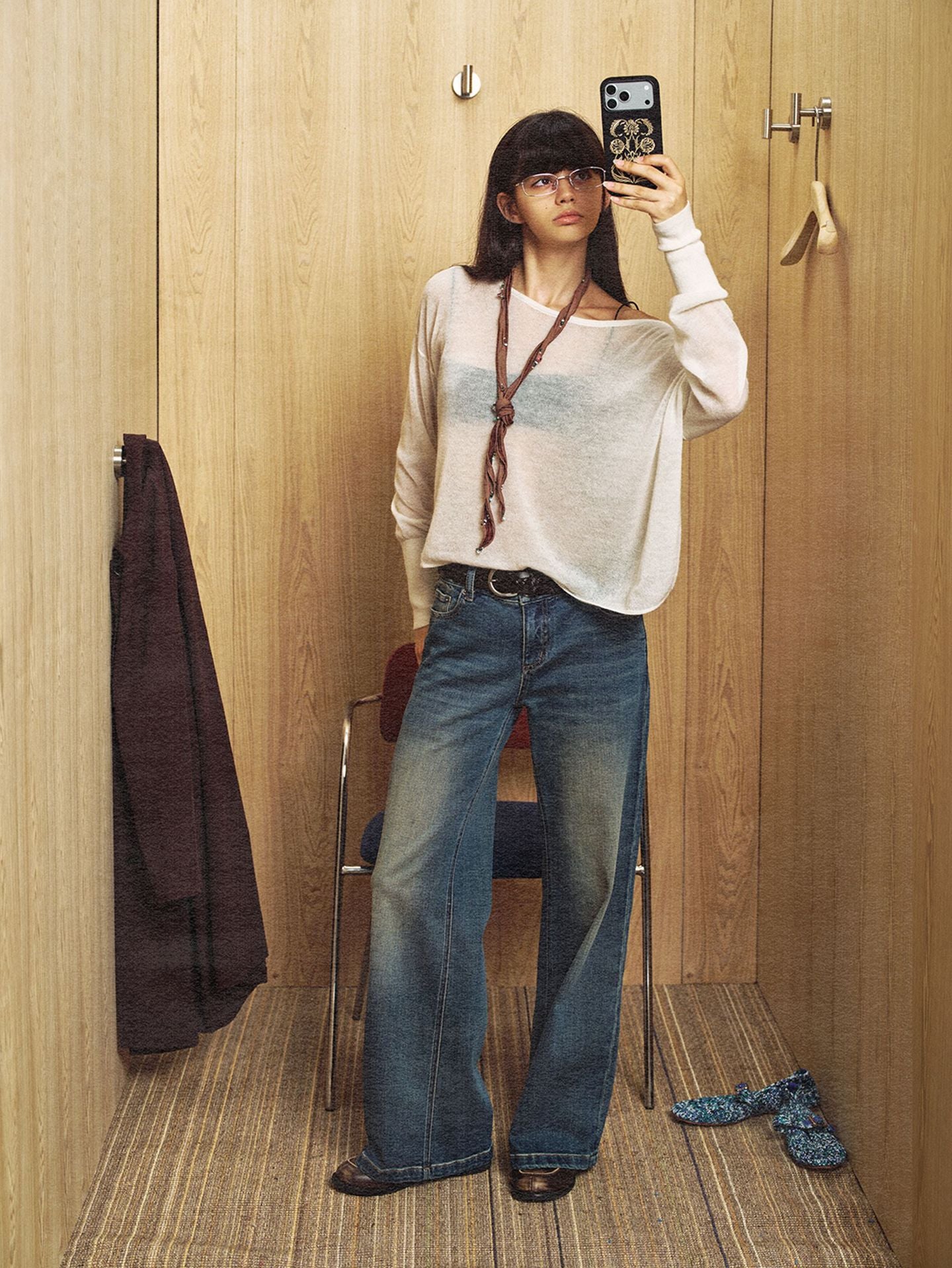 Low-rise Straight-leg Versatile Jeans