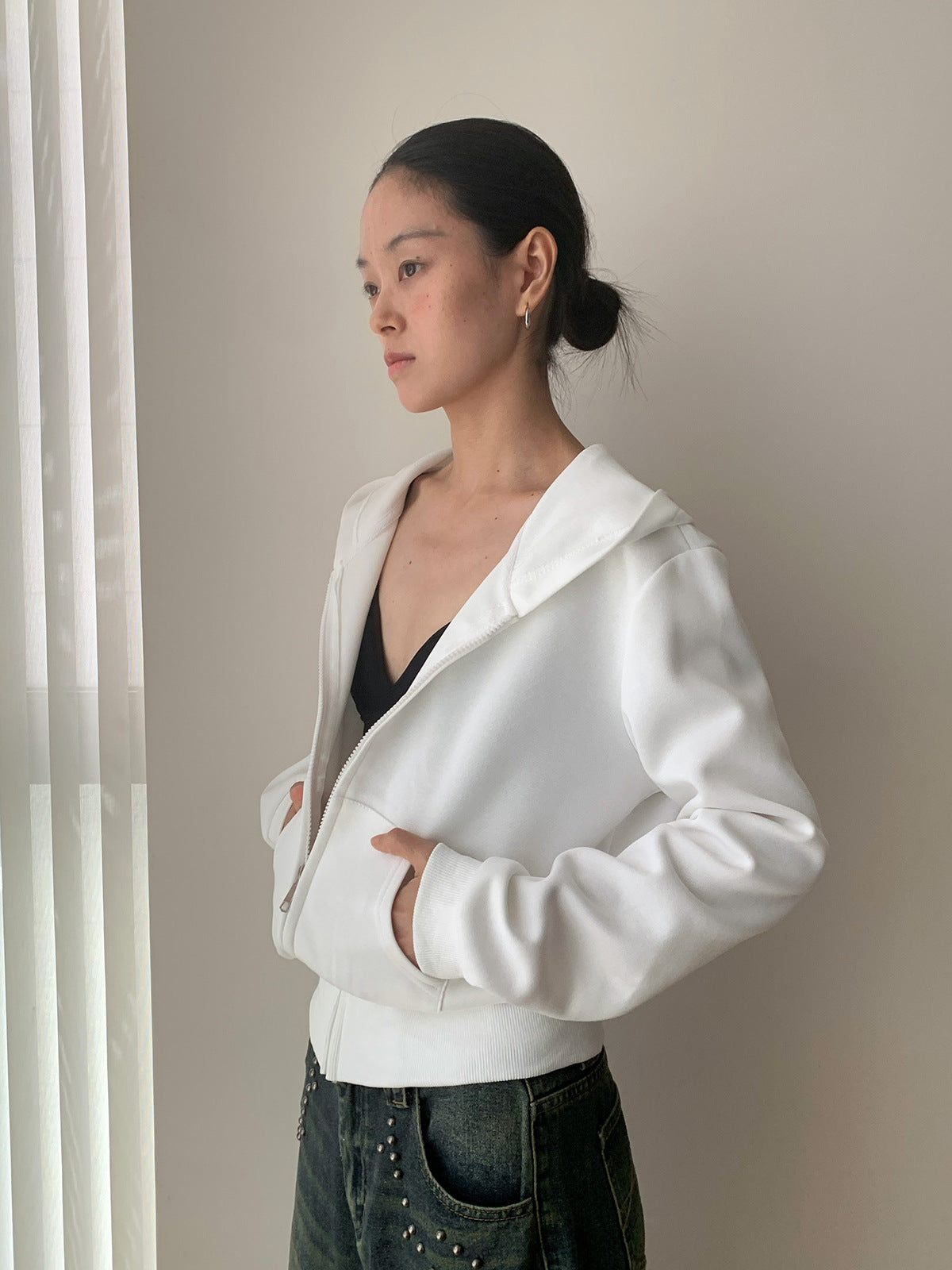 Soft Fleece Zip-Up Hoodie