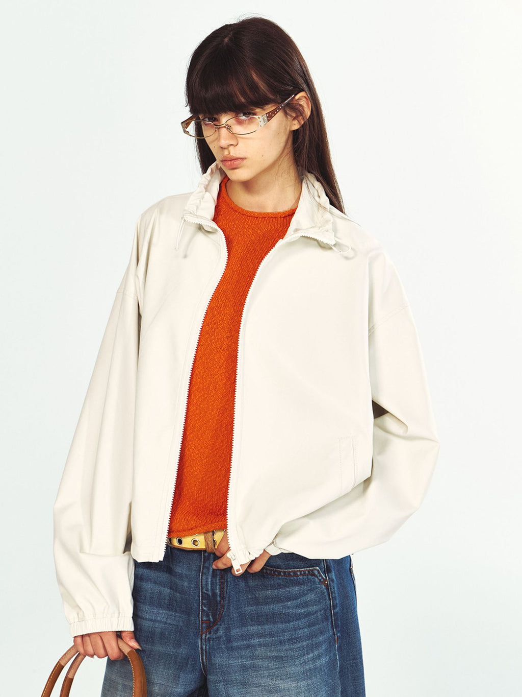 Lightweight Stylish Faux Leather Jacket