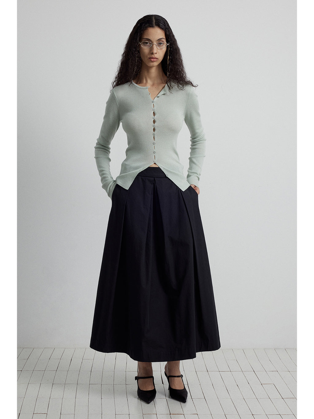 Folding Umbrella Skirt with Pockets