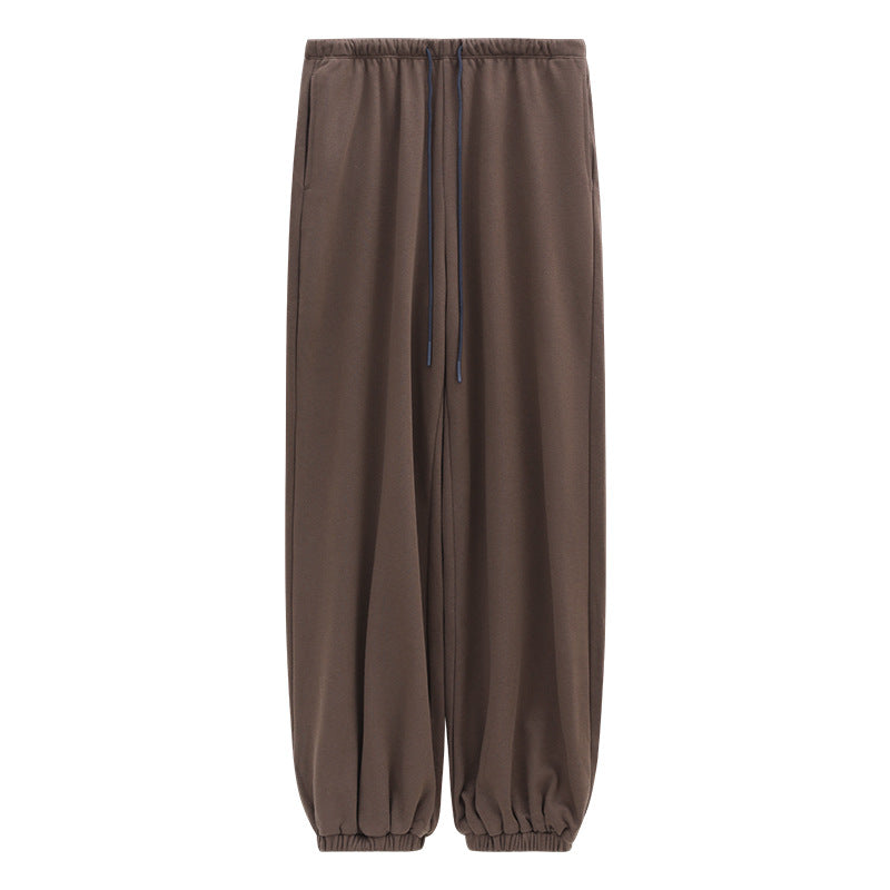 Relaxed Straight-Leg Sweatpants