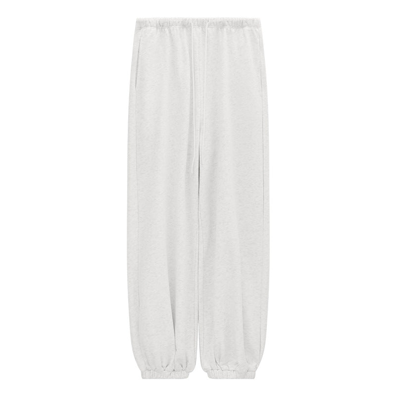 Relaxed Straight-Leg Sweatpants