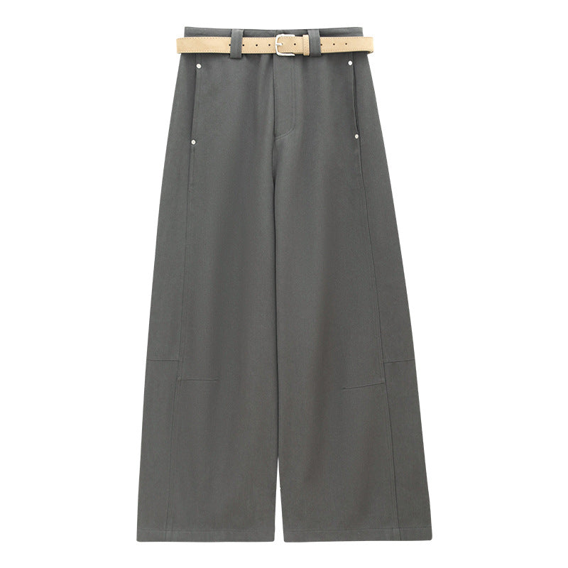 High Waist Wide Leg Utility Pants