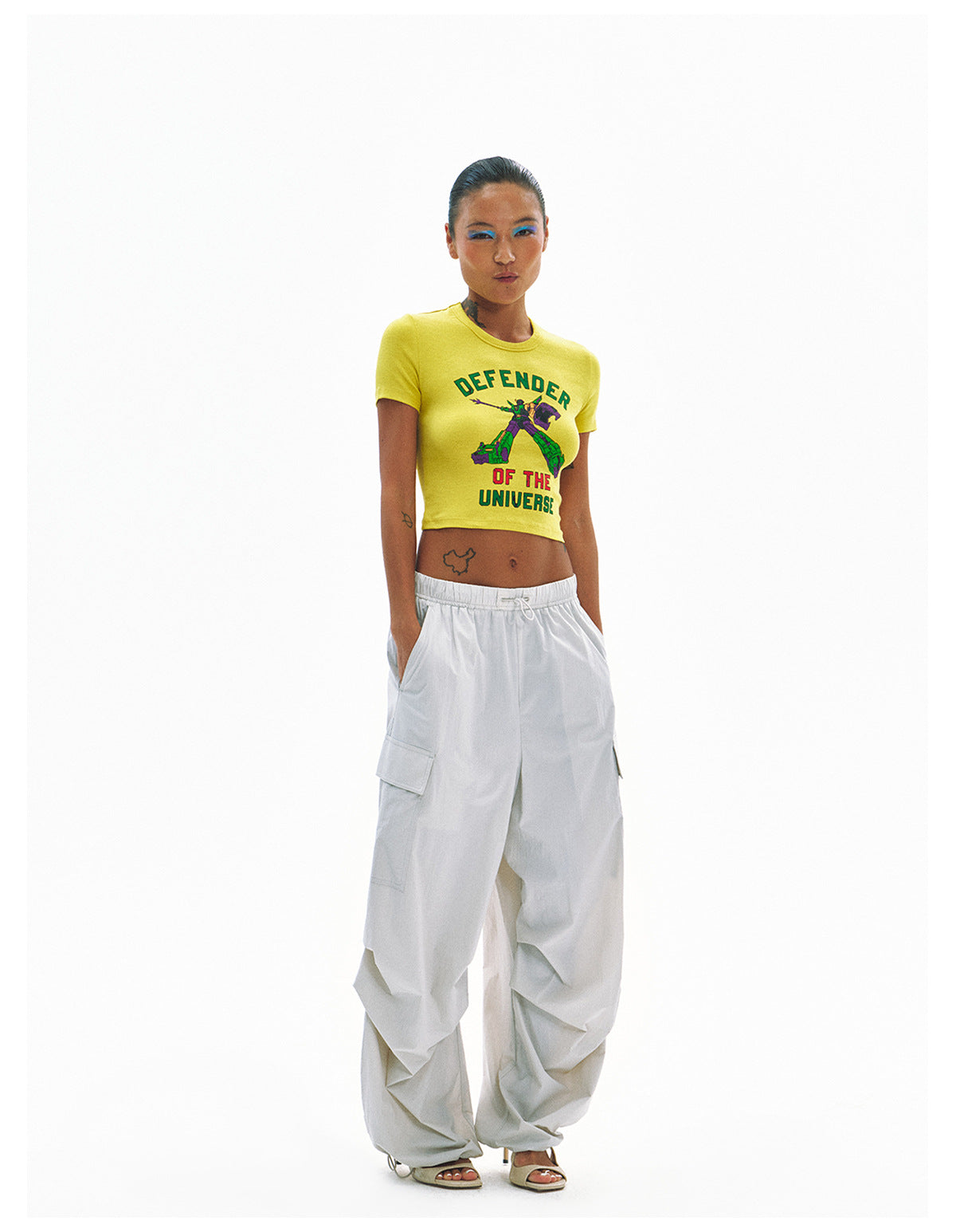 Cooling Sporty Elastic Waist Casual Pants
