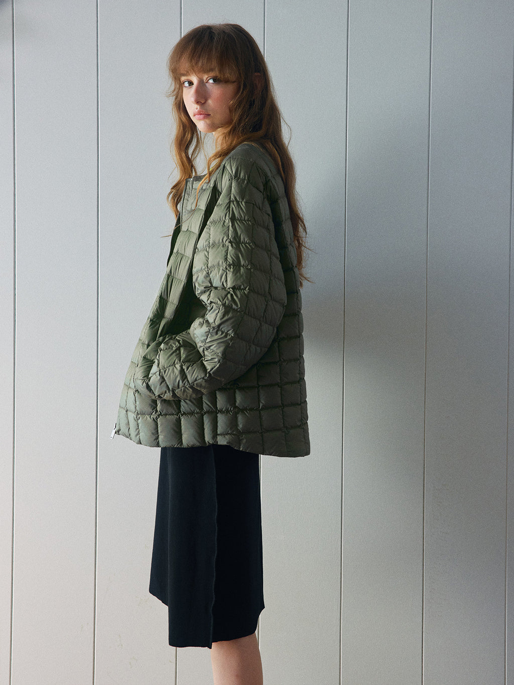 Light Waffle Down Jacket